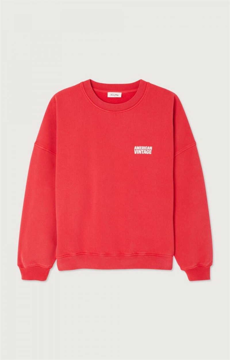 AMERICAN VINTAGE PLI03C SWEATSHIRT PLIZZY VINTAGE VOLCANO