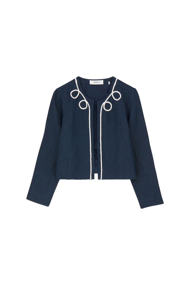 SKALL STUDIO PEARL JACKET NAVY ECLIPSE