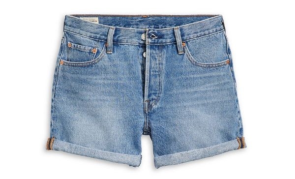 LEVI\'S® SHORTS 501 ROLLED BLUE