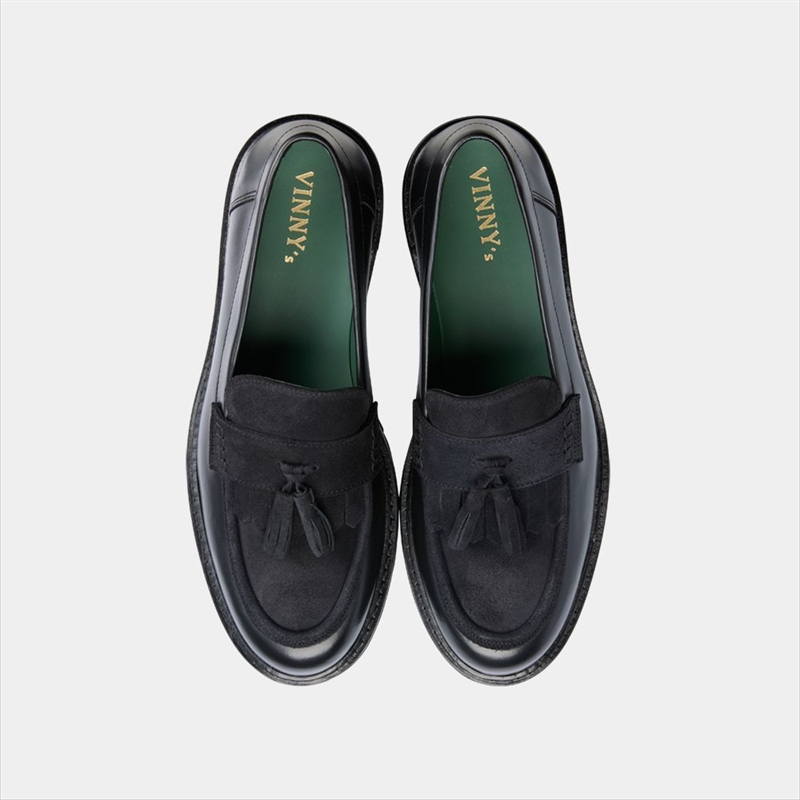 VINNY\'S RICHEE PENNY LOAFERS BLACK