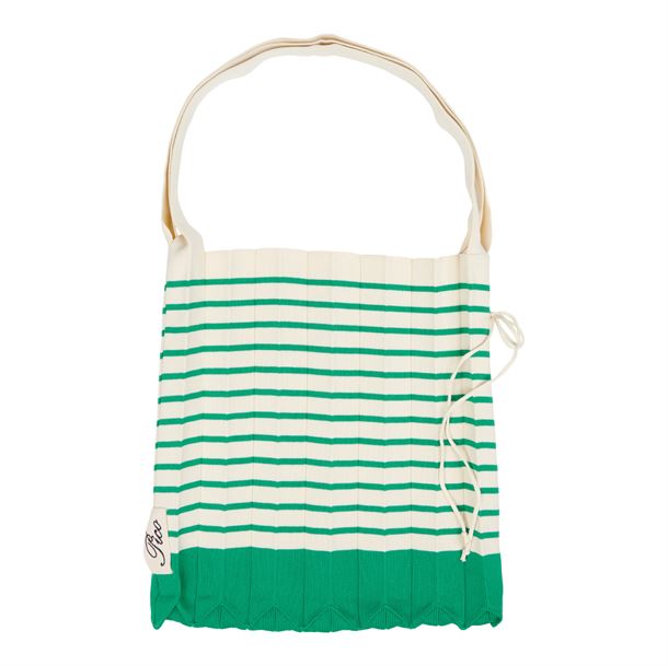 PICO ROSALIA BAG GREEN STRIPE