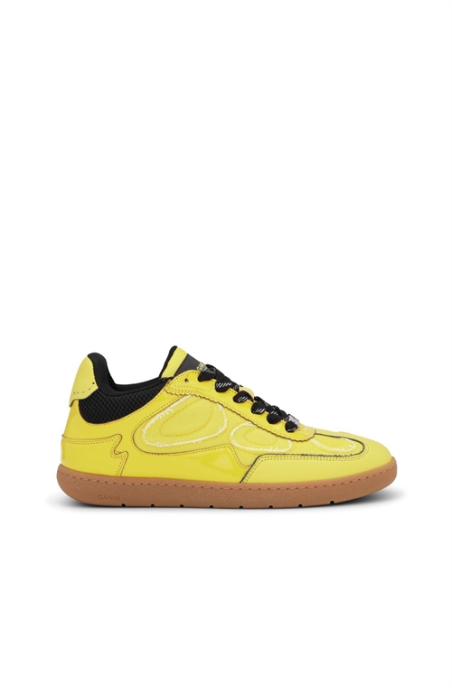 GANNI S3080 '80 SNEAKER BLAZING YELLOW