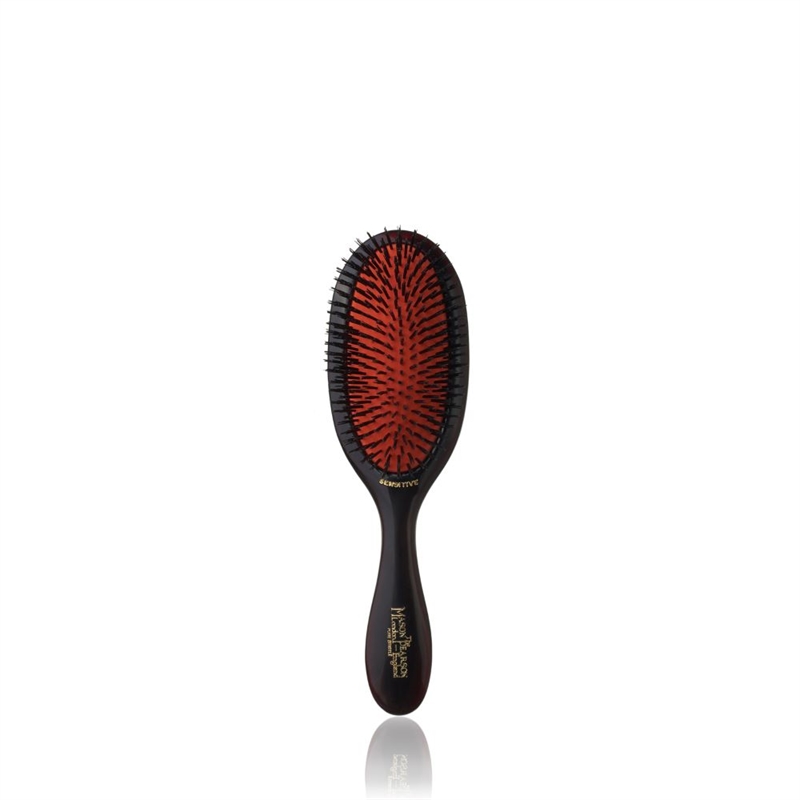 MASON PEARSON SB3 SENSITIVE PURE BRISTLE DARK RUBY