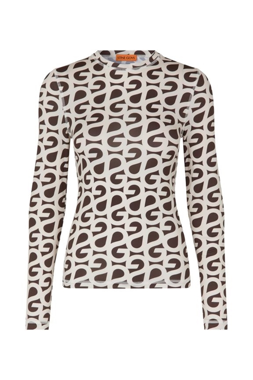 STINE GOYA JUNO STOCKING BLOUSE JERSEY SG LOGO