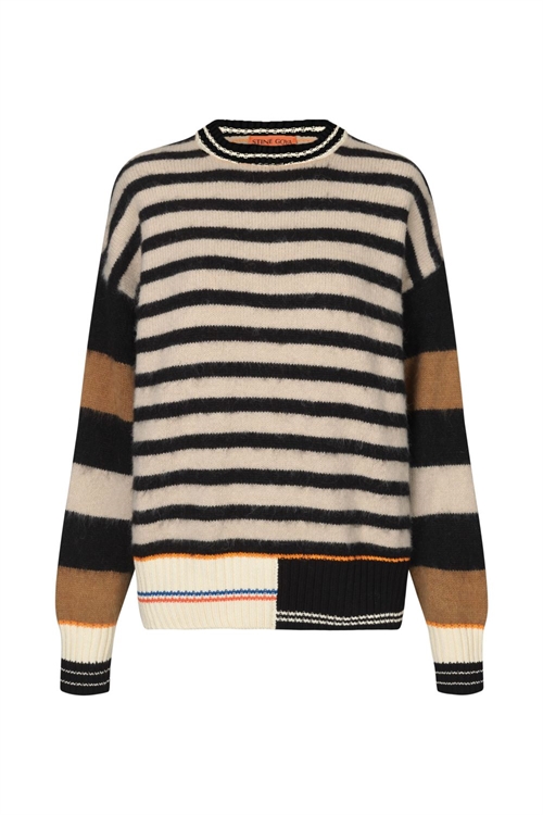 STINE GOYA SHEA SWEATER MULTI COLOUR STRIPES