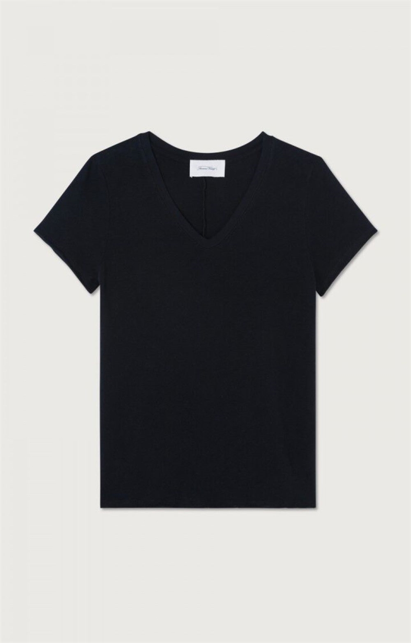AMERICAN VINTAGE SON33 T-SHIRT BLACK