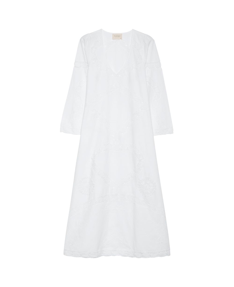 SISSEL EDELBO AGATHE DRESS ECRU