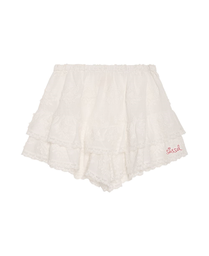 SISSEL EDELBO DELPHINE SHORTS OFF-WHITE