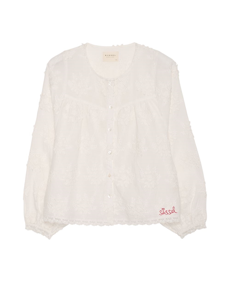 SISSEL EDELBO DELPHINE TOP OFF-WHITE