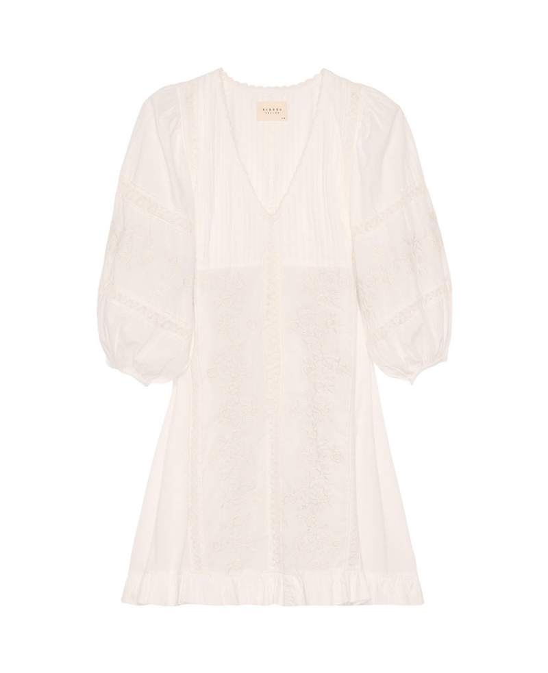 SISSEL EDELBO MABEL DRESS OFF-WHITE