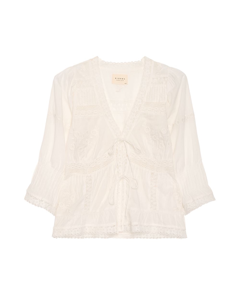 SISSEL EDELBO MABEL TOP OFF-WHITE