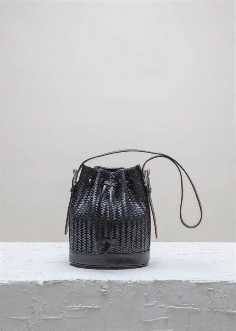 CALAJADE GAYA MINI BUCKET TASKE BLACK