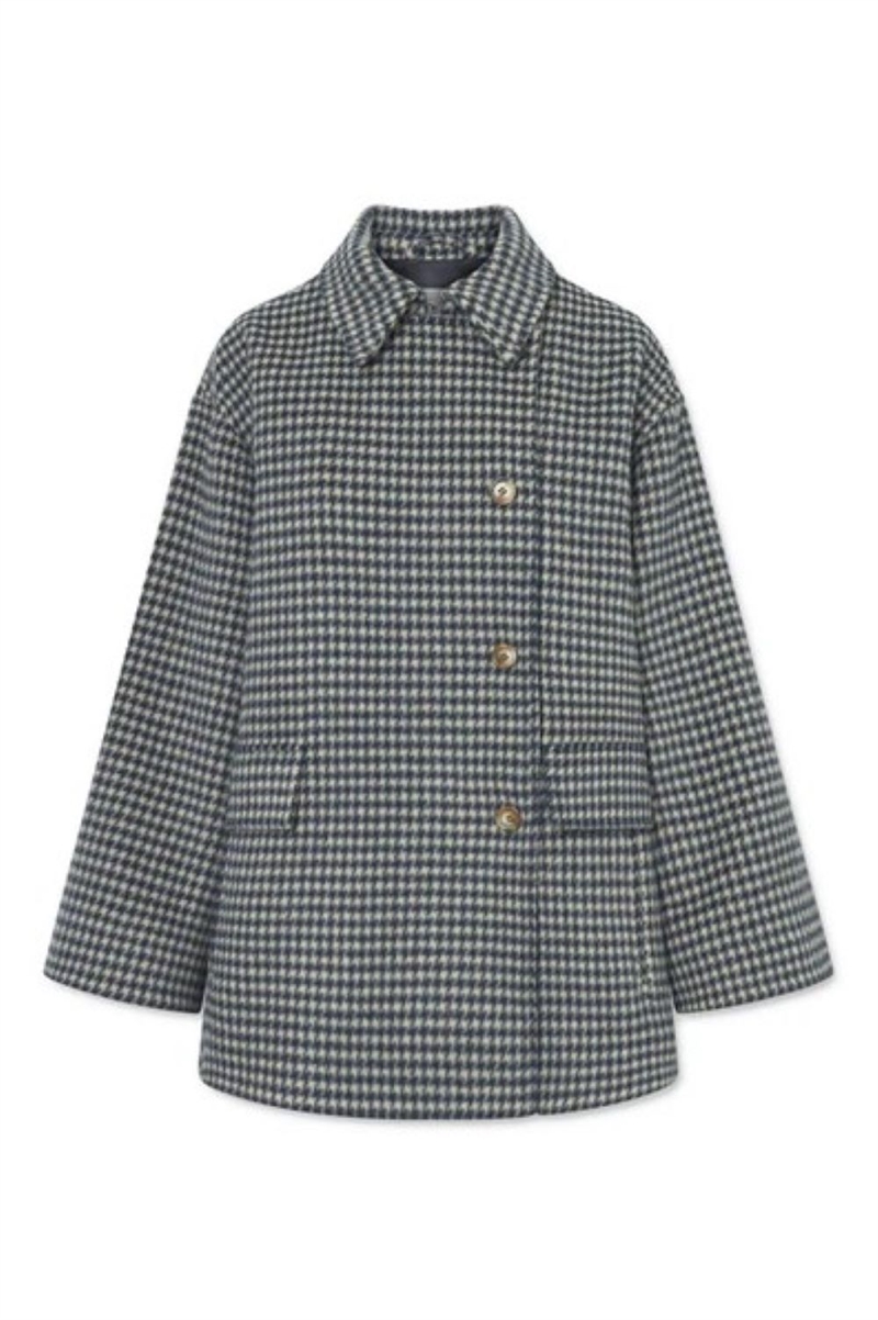 LOVECHILD AILANI JACKET NAVY MULTI CHECK