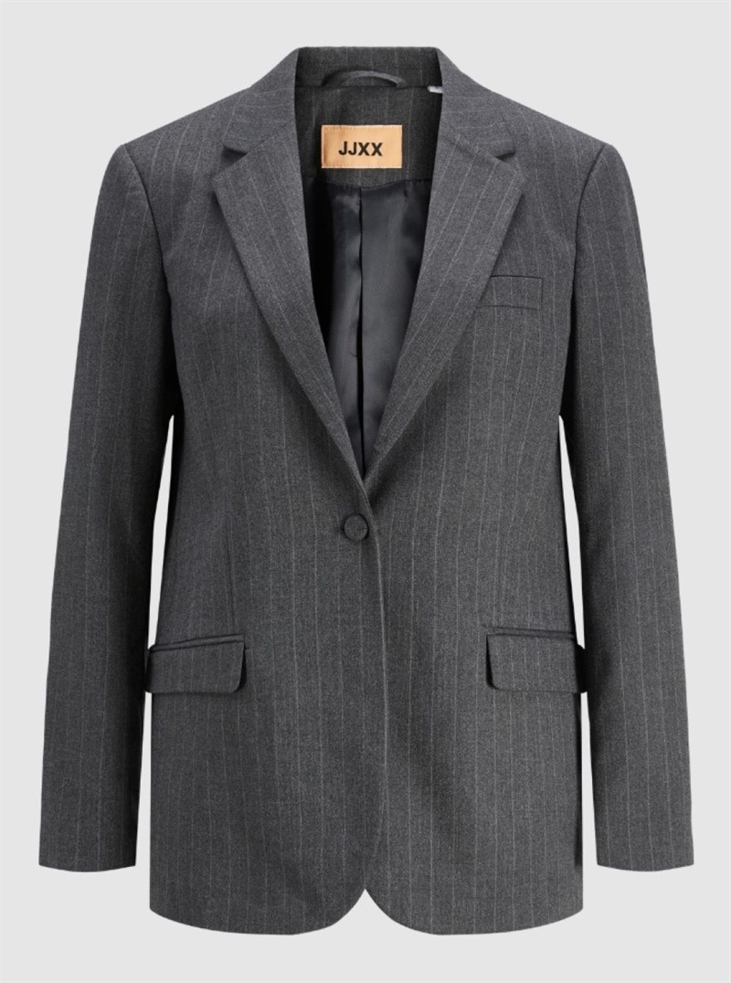 JJXX JXANA MARY BRUSHED REG BLAZER DARK GREY