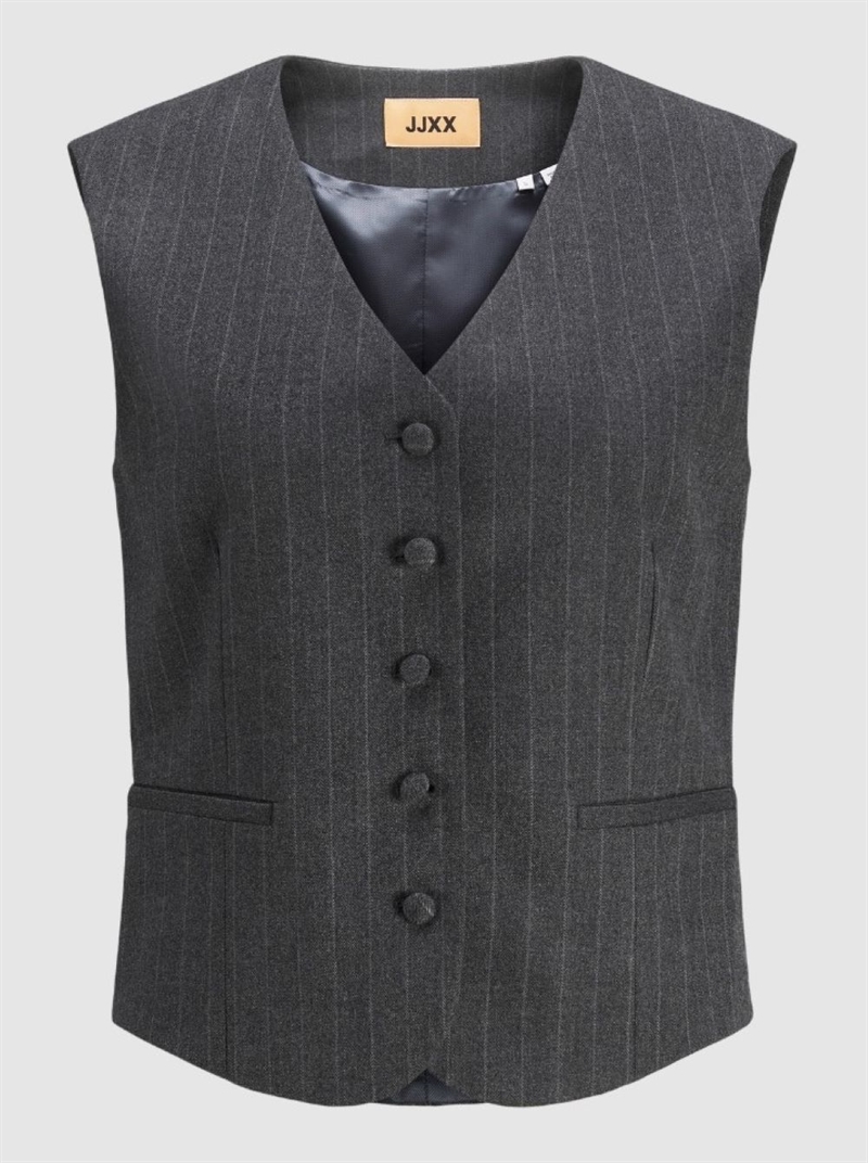 JJXX JXMARY BRUSHED WAISTCOAT DARK GREY