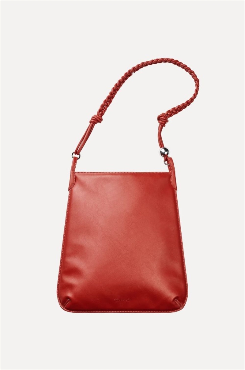 STINE GOYA 24HR FLAT TOTE X-BODY RED OCHRE