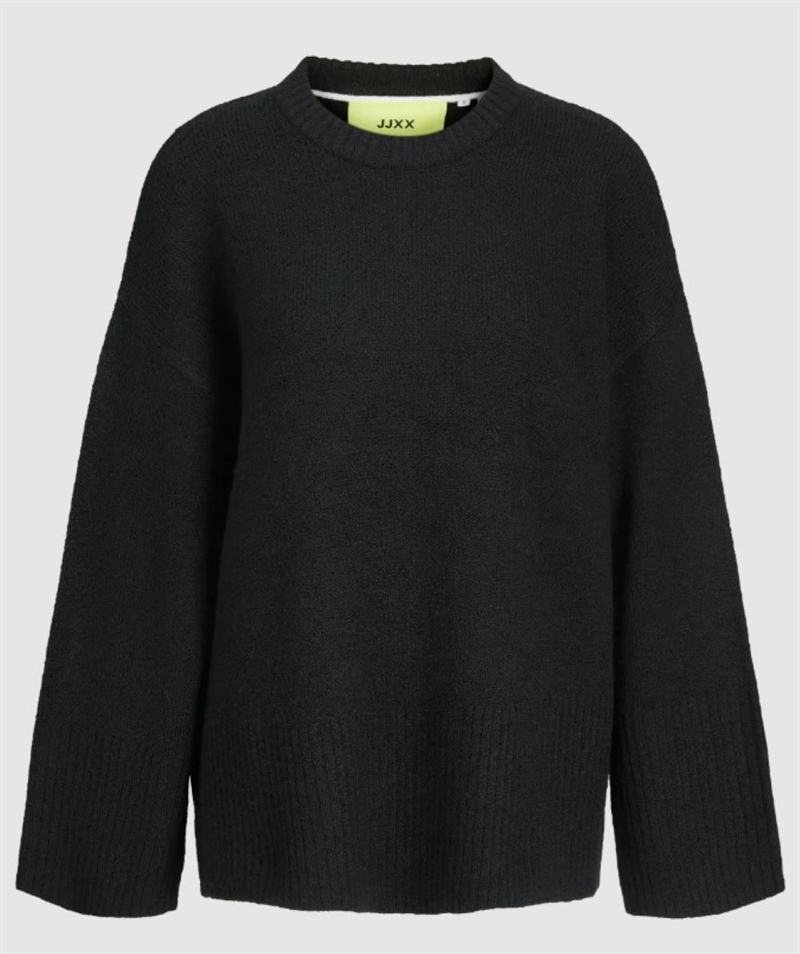 JJXX JXOLLIE DIVERSE CREW NECK KNIT BLACK