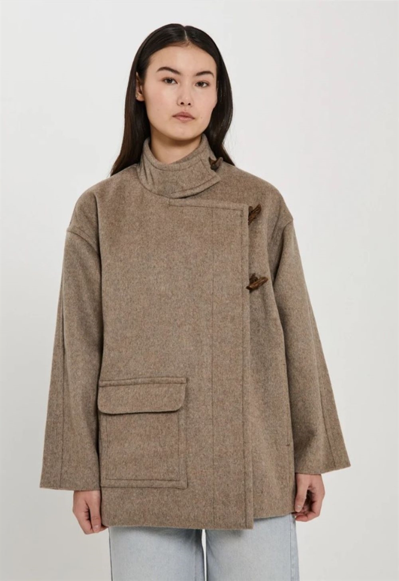 NORR ASHY JACKET LIGHT BROWN