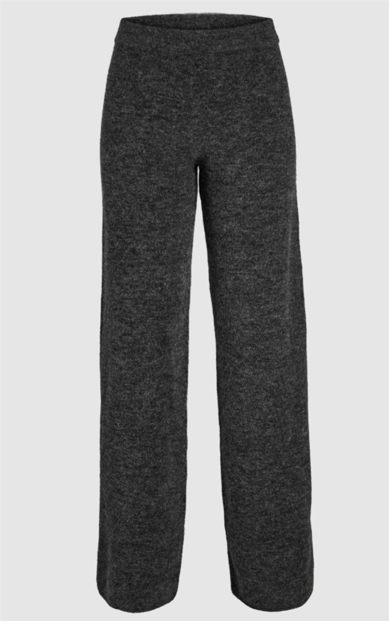 JJXX JXEVI PANT KNIT DARK GREY MELANGE