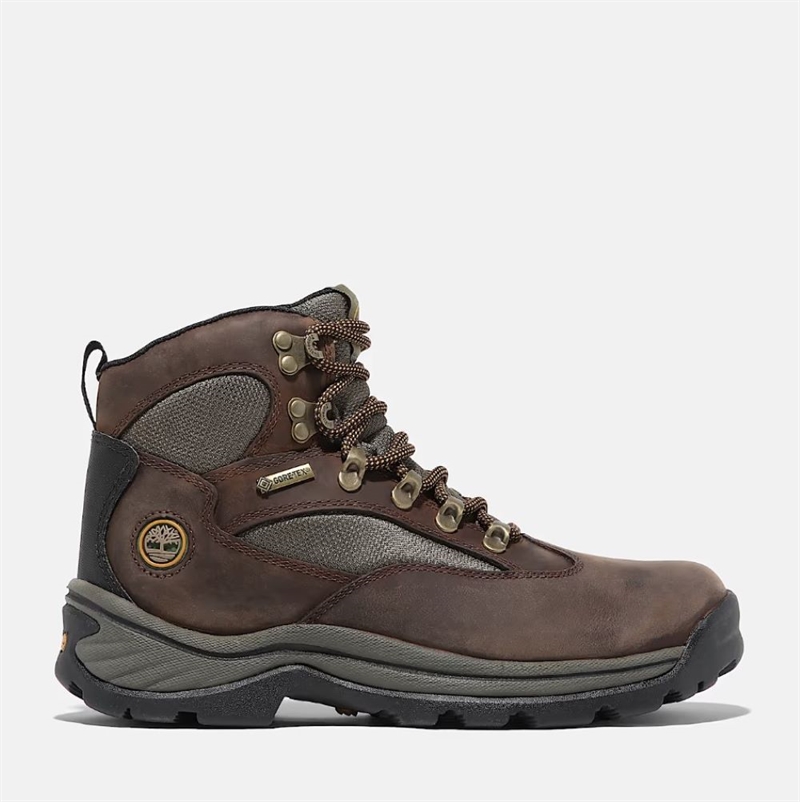 TIMBERLAND MID LACE GTX HK BOOT DARK BROWN