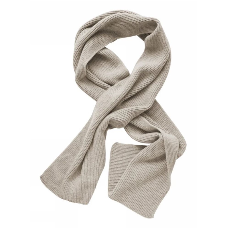 MP DENMARK HELSINKI SCARF BEIGE MELANGE