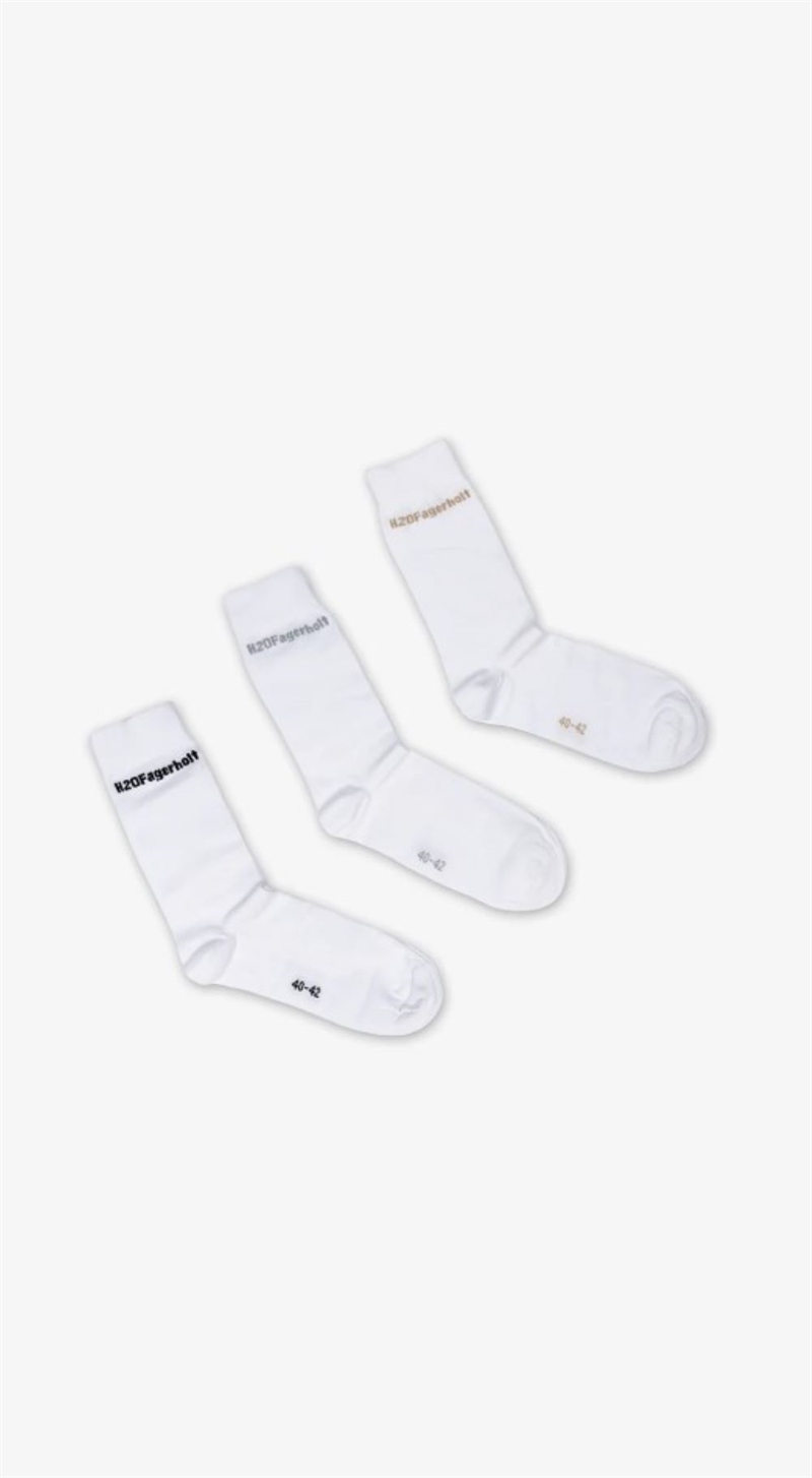 H2O FAGERHOLT JET SOCKS WHITE