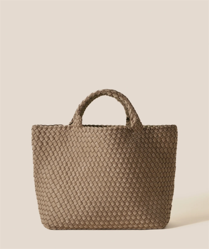 NAGHEDI ST. BARTHS MEDIUM TOTE CASHMERE