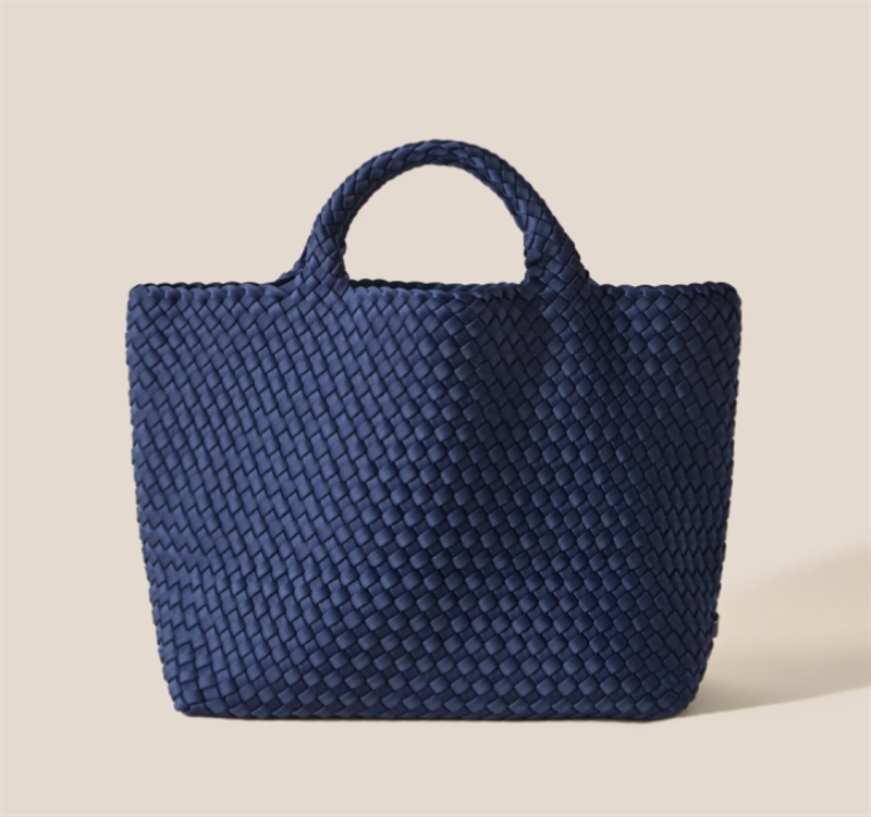 NAGHEDI ST. BARTHS MEDIUM TOTE INK BLUE