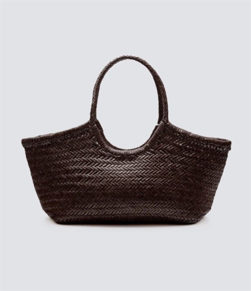 DRAGON DIFFUSION NANTUCKET BASKET BIG DARK BROWN