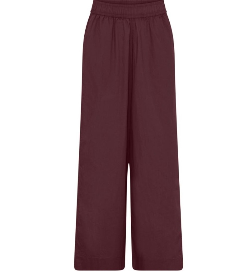 FRAU COPENHAGEN LONG PANT RED MAHOGANY