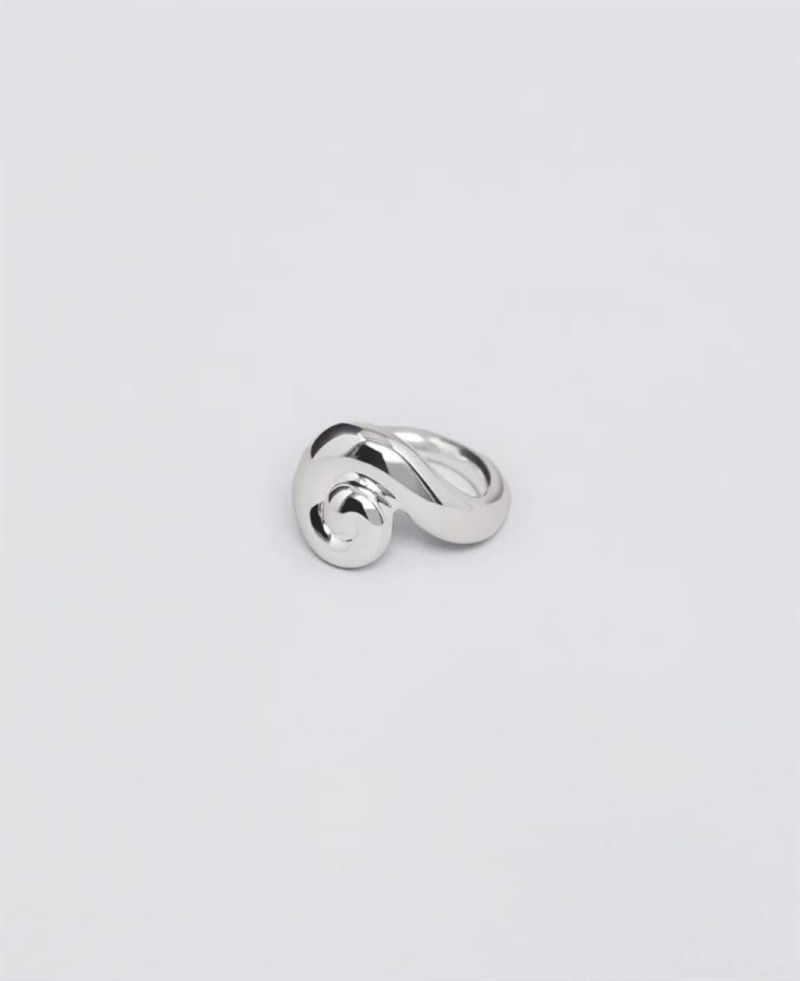 TRINE TUXEN ENDLESS RING SILVER