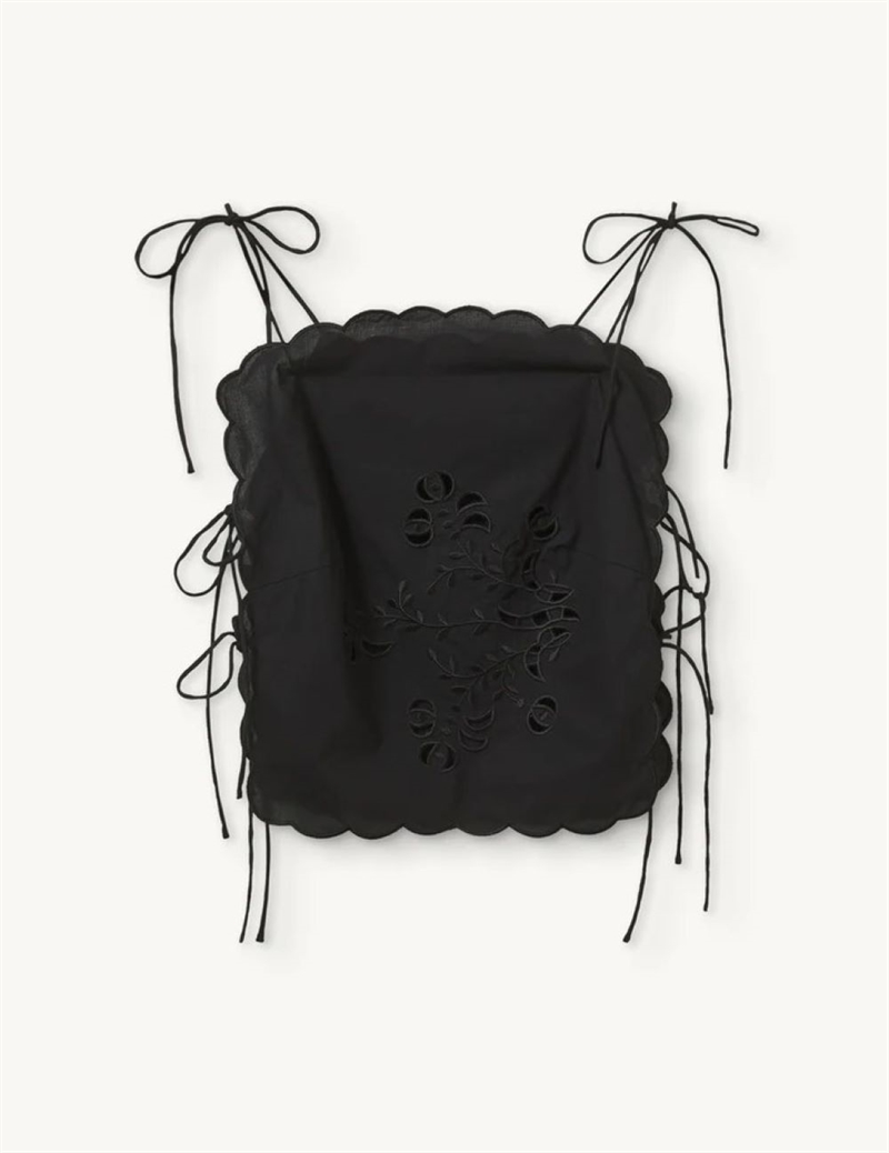 THE GARMENT KIRSTEN TIE TOP BLACK