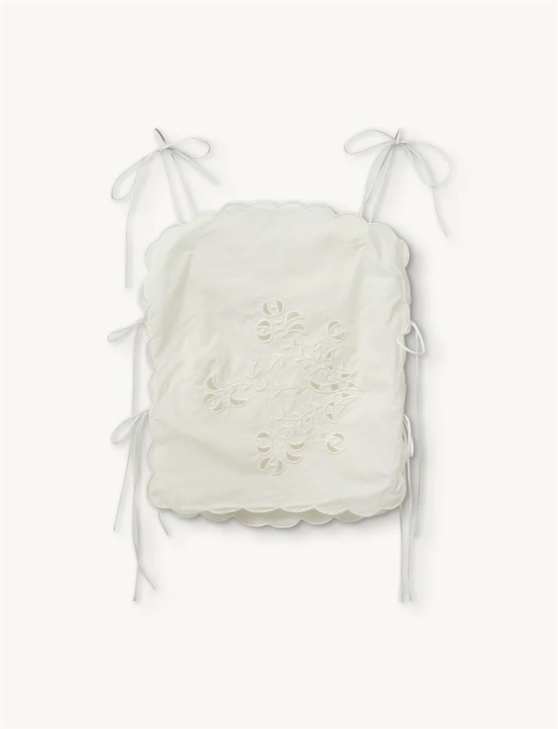THE GARMENT KIRSTEN TIE TOP WHITE