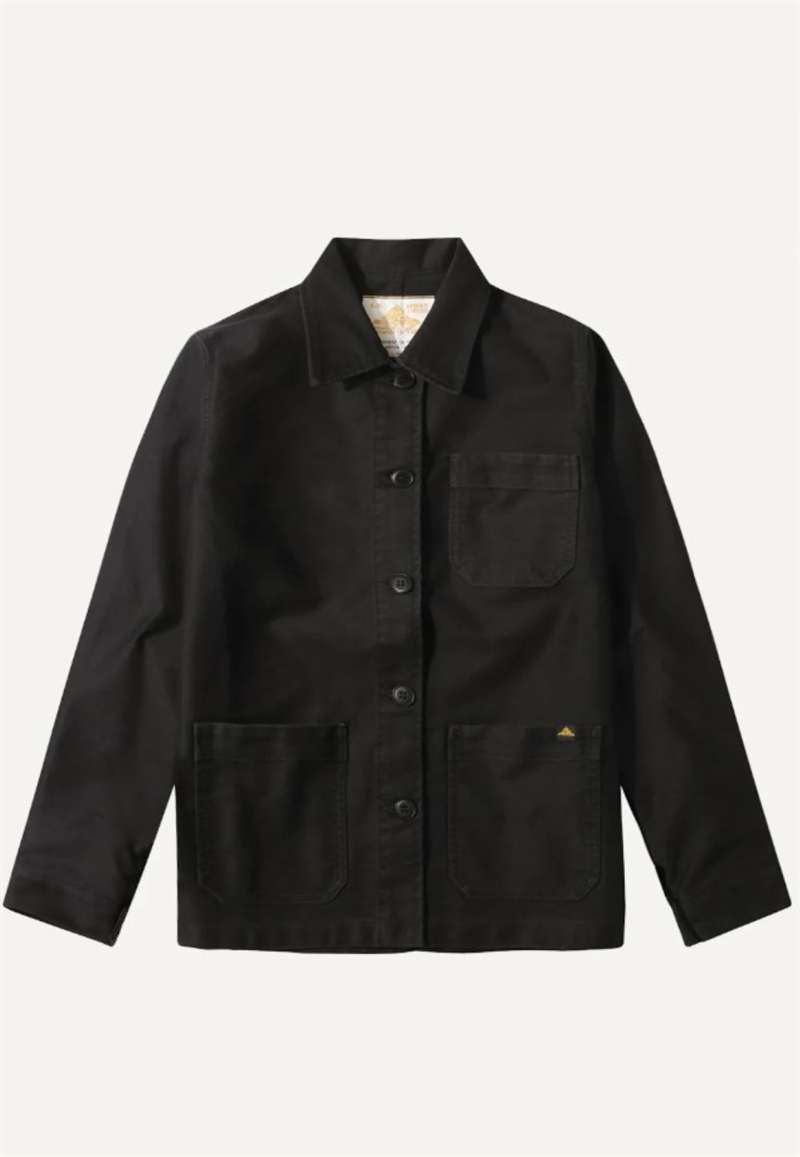 LE MONT SAINT MICHEL WORK JACKET UNISEX BLACK