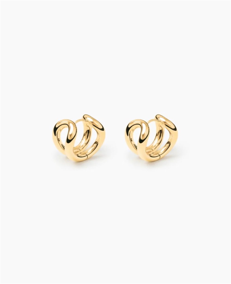 LIÉ STUDIO STEFFIE EARRING GOLDPLATED