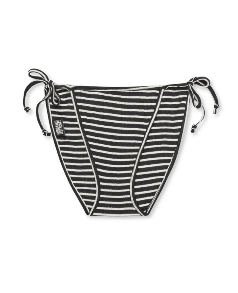 NØRGAARD PAA STRØGET NPS BIKINI BOTTOM BLACK/ECRU