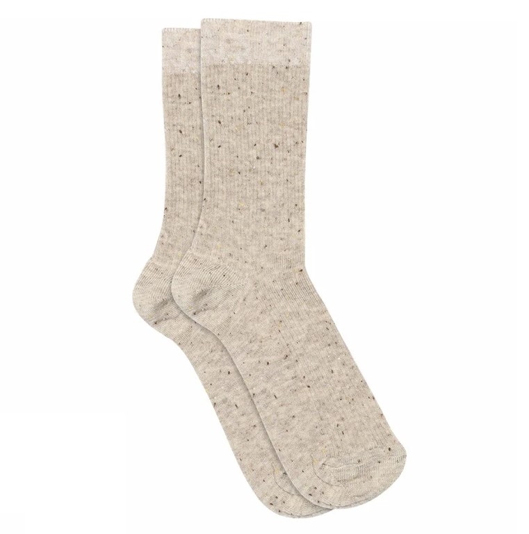 MP WOMAN BETTY SOCKS BEIGE MELANGE