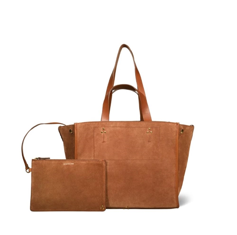 JEROME DREYFUSS LEON MEDIUM BAG CARAMEL