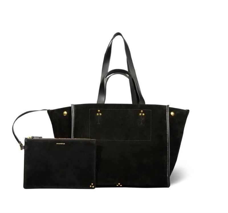 JEROME DREYFUSS LEON MEDIUM BAG NOIR