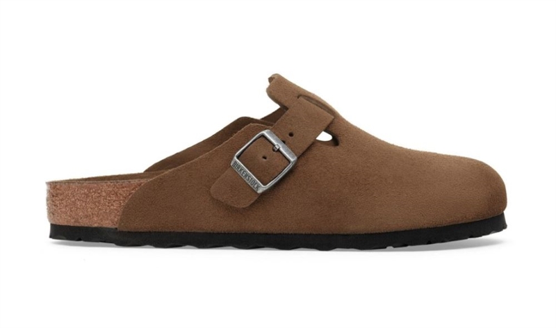 BIRKENSTOCK BOSTON BS NARROW FIT DARK TEA TONAL FB