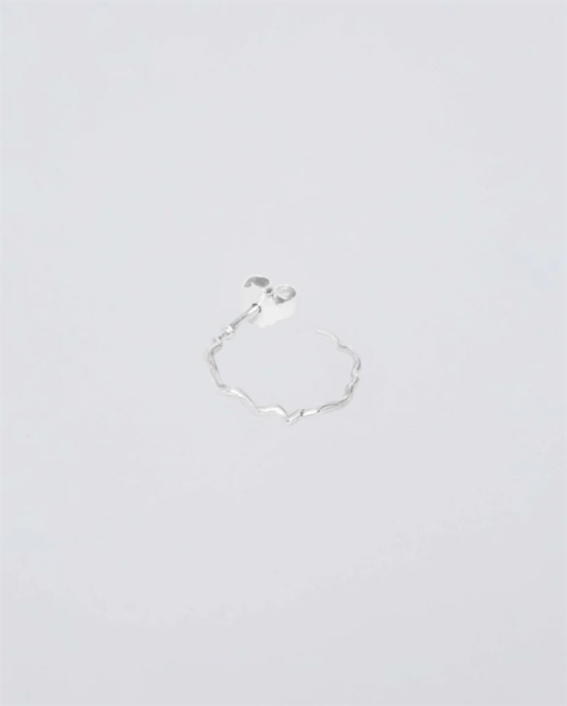 TRINE TUXEN BEA HOOP SILVER