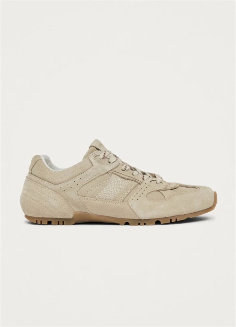 ALOHAS TB.56 SUEDE LEATHER SNEAKERS CREAM