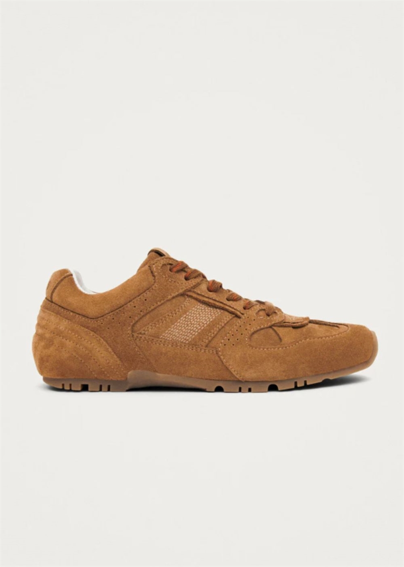 ALOHAS TB.56 SUEDE LEATHER SNEAKERS TAN