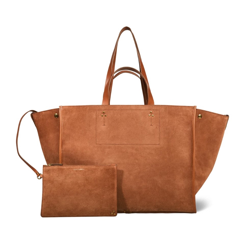 JEROME DREYFUSS LEON LARGE CARAMEL