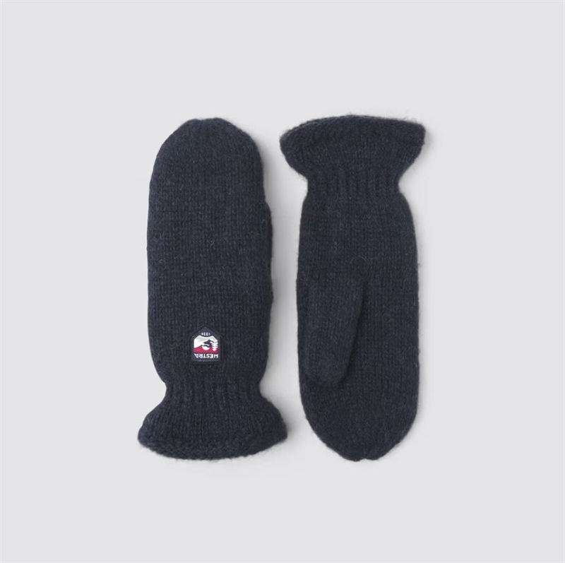 HESTRA BASIC WOOL MITT NAVY