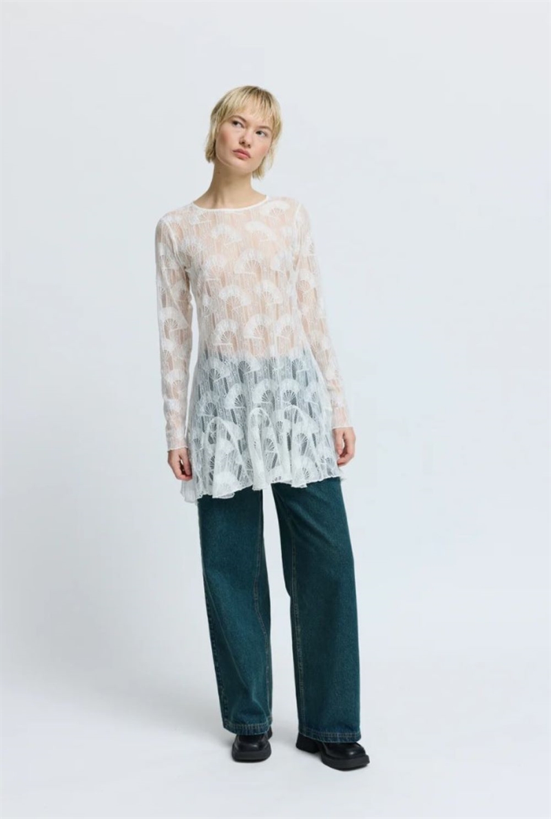 RESUME HOPERS SHORT DRESS WHITE