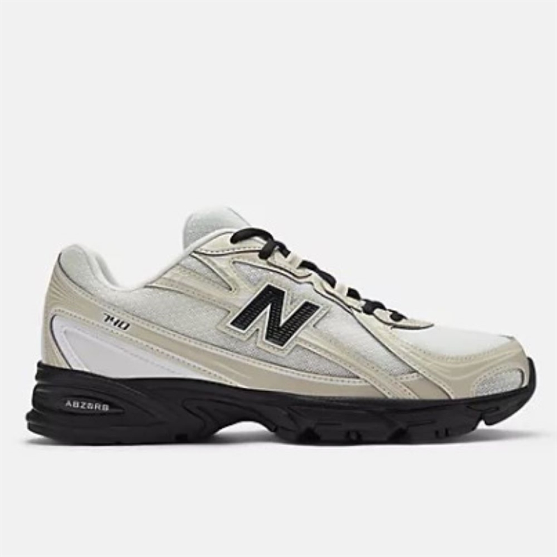 NEW BALANCE U7404OO SNEAKERS WHITE/BLACK