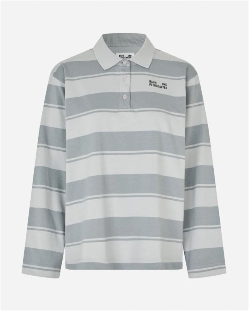 BAUM UND PFERDGARTEN JEANNE GREY POLO STRIPES