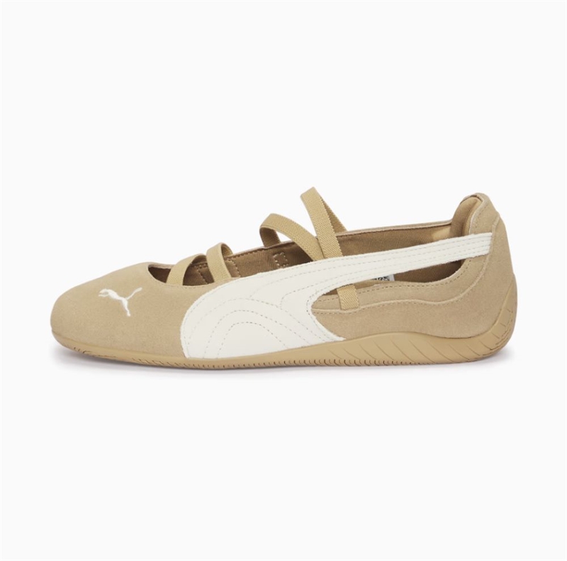 PUMA SPEEDCAT BALLET SD CAFE WNS PRAIRIE TAN/WARM WHITE
