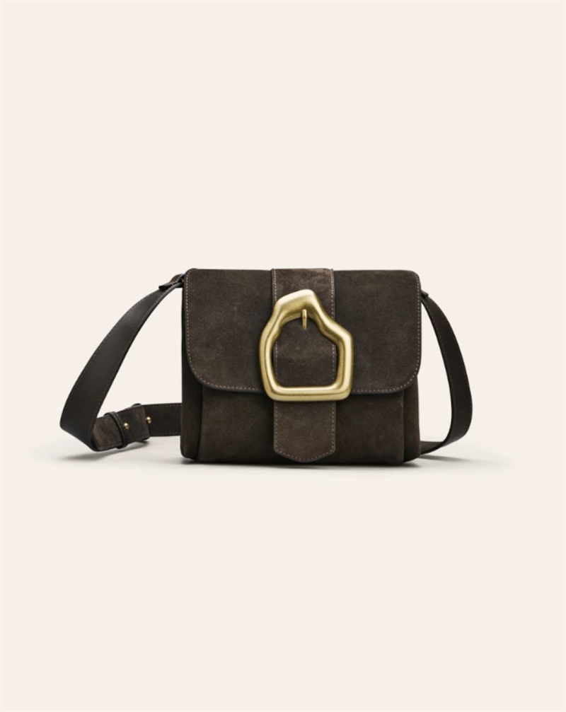 CALAJADE NAMI MINI SUEDE UMBER